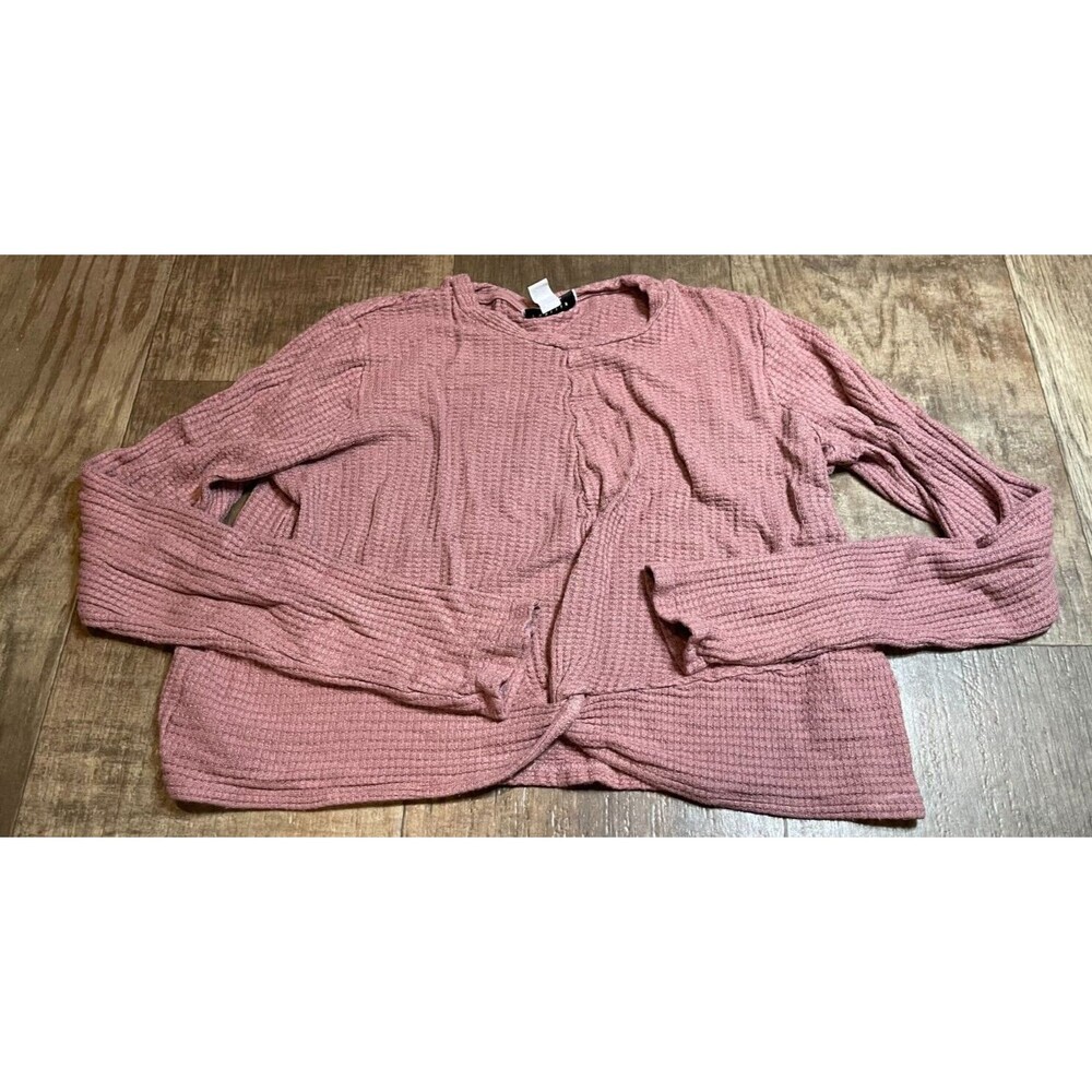 Top Shop Blouse Top Womens Size 10 Purple Long Sleeve Blouse